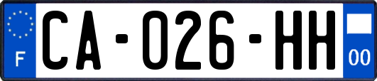 CA-026-HH