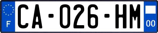 CA-026-HM