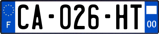 CA-026-HT