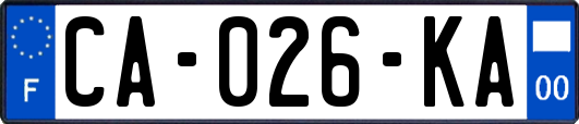 CA-026-KA