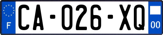 CA-026-XQ