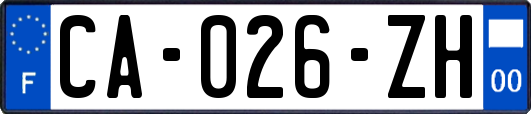 CA-026-ZH