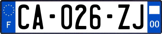 CA-026-ZJ