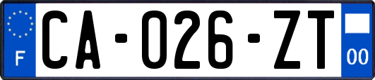 CA-026-ZT