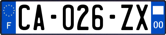 CA-026-ZX