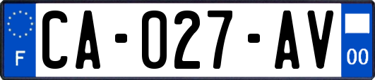 CA-027-AV