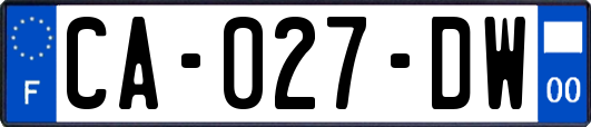 CA-027-DW