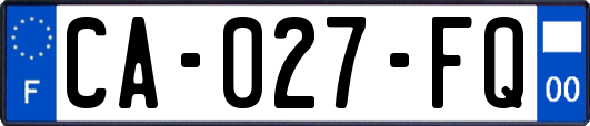 CA-027-FQ