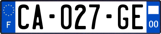 CA-027-GE