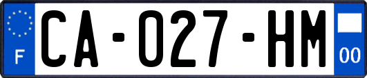 CA-027-HM
