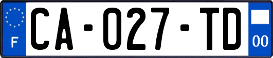 CA-027-TD