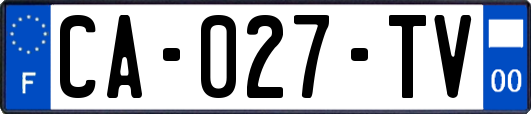 CA-027-TV