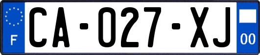 CA-027-XJ