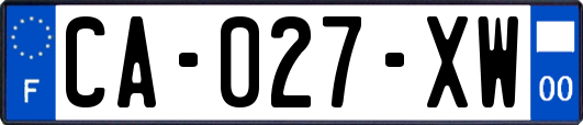 CA-027-XW