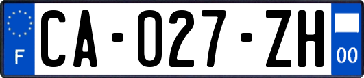 CA-027-ZH