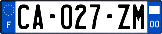 CA-027-ZM