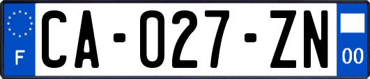 CA-027-ZN