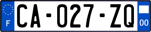 CA-027-ZQ