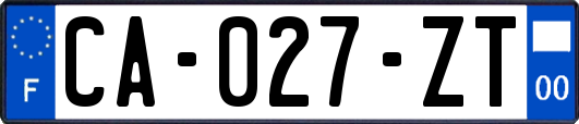 CA-027-ZT