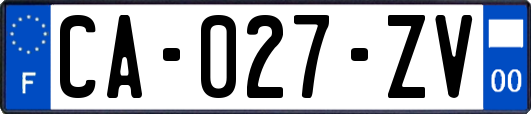 CA-027-ZV