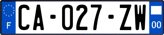 CA-027-ZW