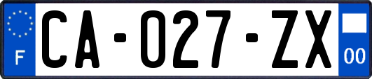 CA-027-ZX