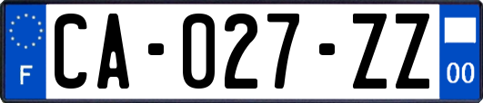 CA-027-ZZ