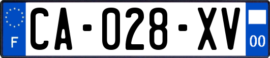 CA-028-XV