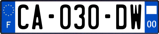 CA-030-DW