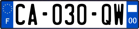 CA-030-QW