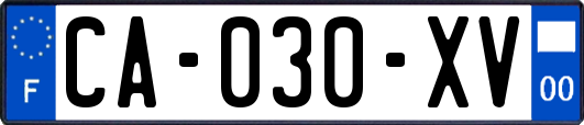 CA-030-XV