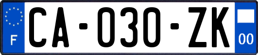 CA-030-ZK