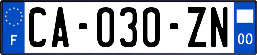 CA-030-ZN