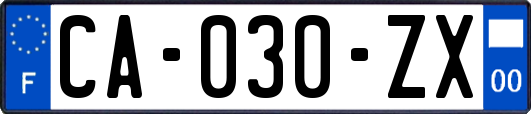 CA-030-ZX