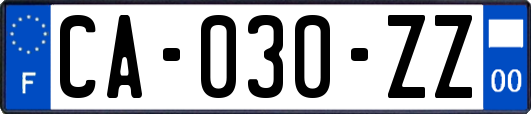 CA-030-ZZ