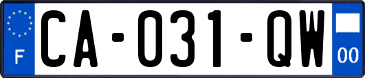 CA-031-QW