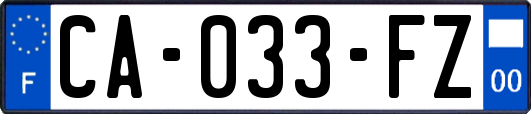 CA-033-FZ