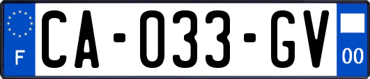 CA-033-GV