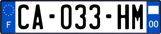 CA-033-HM