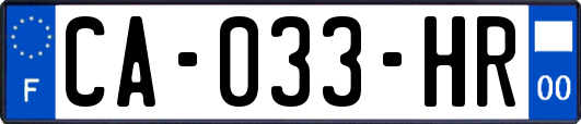 CA-033-HR