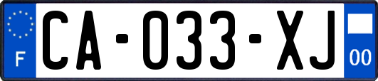 CA-033-XJ
