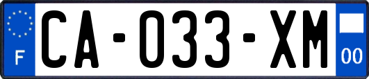 CA-033-XM