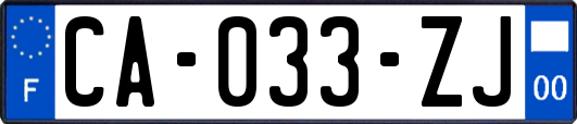 CA-033-ZJ