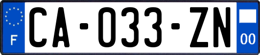 CA-033-ZN