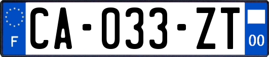 CA-033-ZT