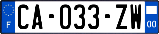 CA-033-ZW