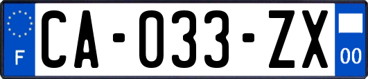 CA-033-ZX