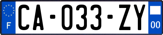 CA-033-ZY