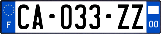 CA-033-ZZ