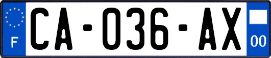 CA-036-AX